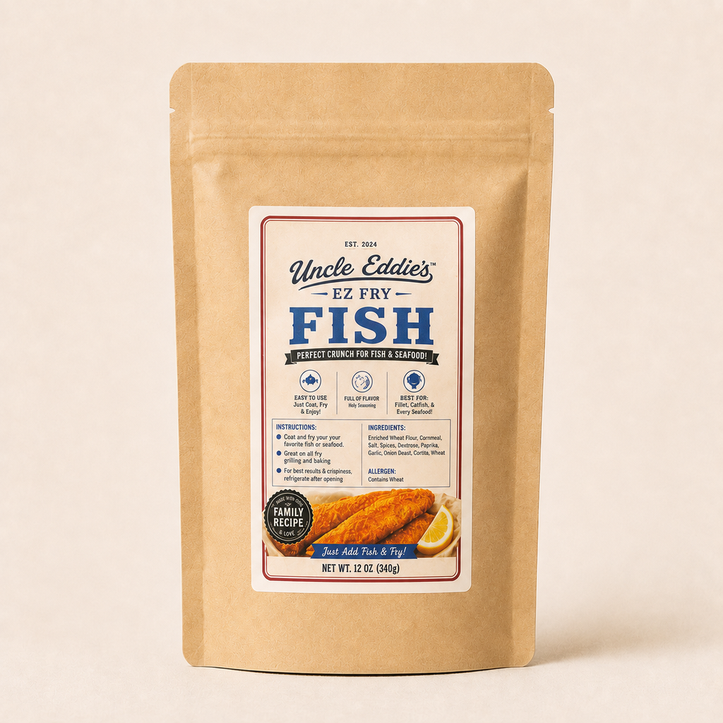 Uncle Eddie's EZ Fish Fry Mix 12oz